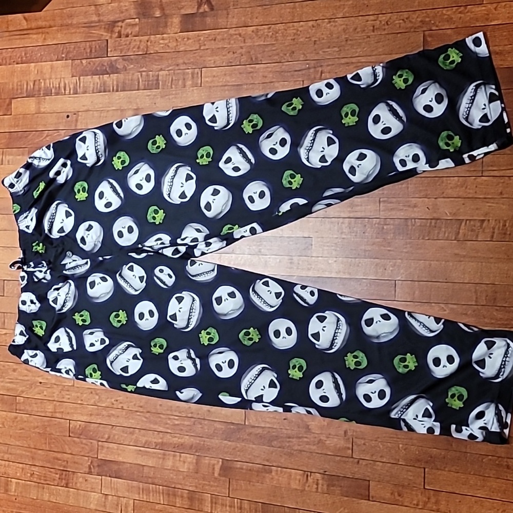 Large Nightmare before Christmas pajama lounge pants.